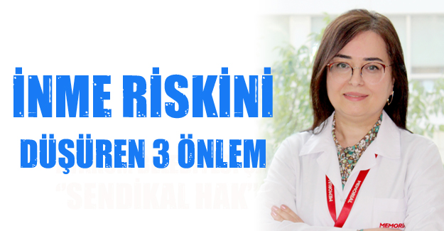 İNME RİSKİNİ DÜŞÜREN 3 ÖNLEM