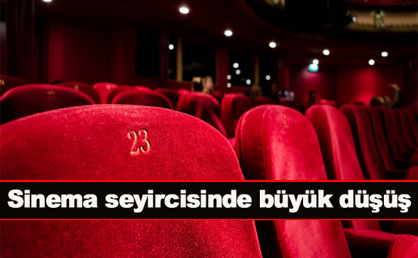Sinema seyircisinde büyük düşüş