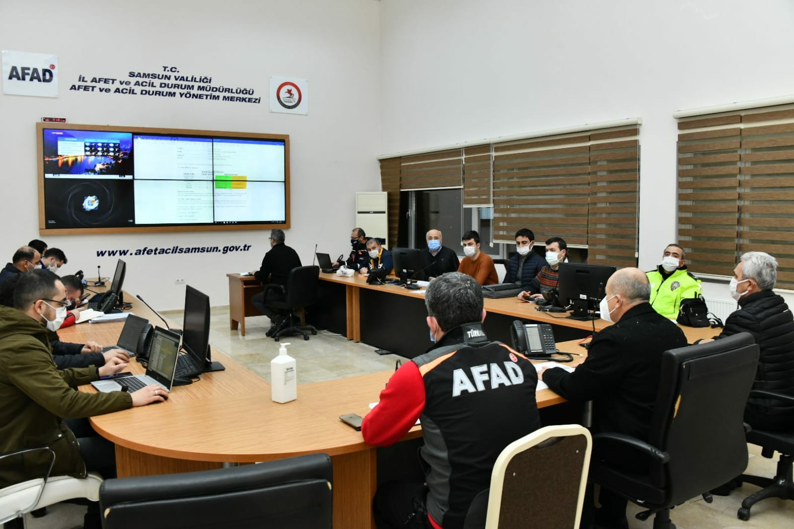 Samsun’da AFAD ekibi toplantısı yapıldı