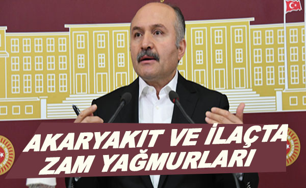 Erhan Usta akaryakıt zamlarına değindi