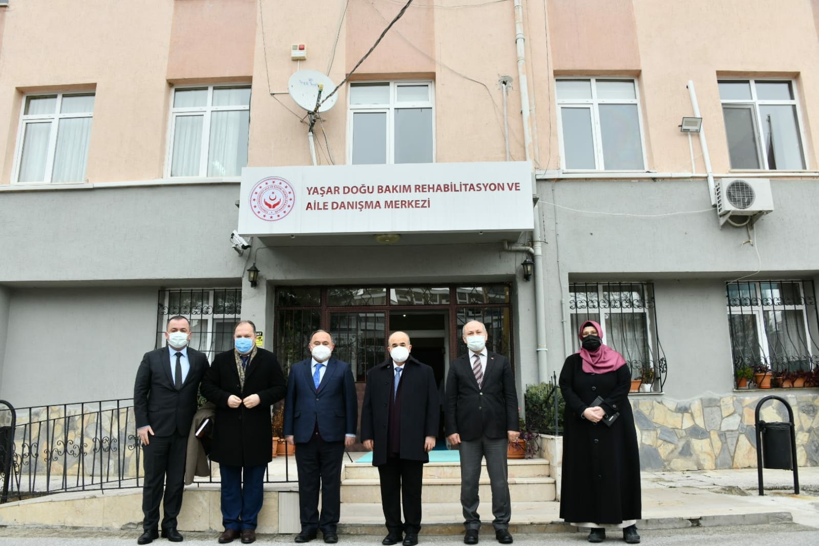 Zülkif Dağlı Atakum’da bakım merkezini gezdi