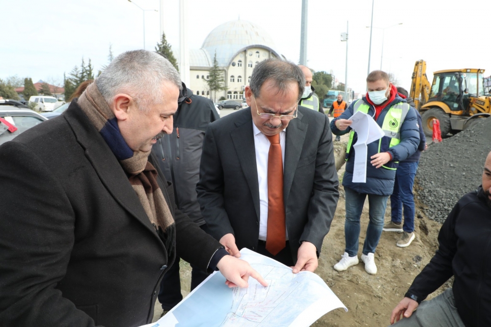 Samsun Büyükşehir çalışıyor