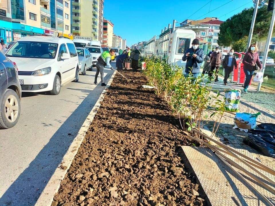 Atakum güzelleşiyor