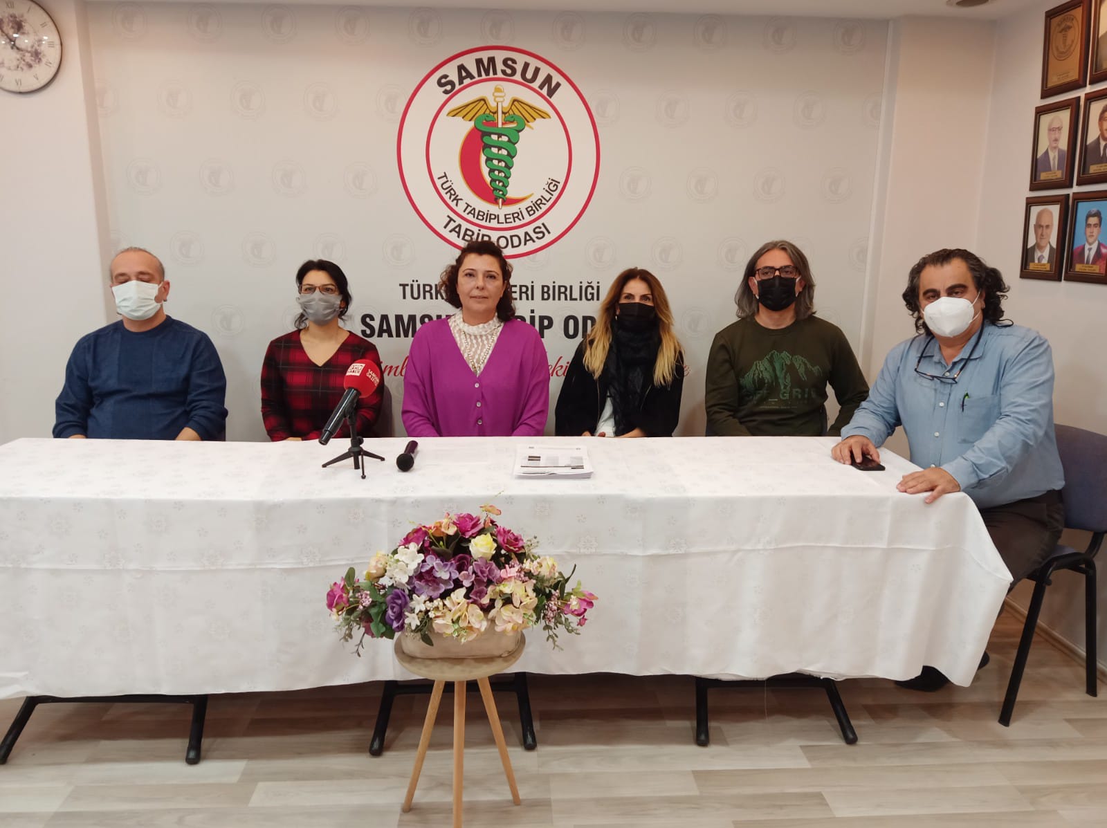 Samsun Tabip Odası teşekkür etti