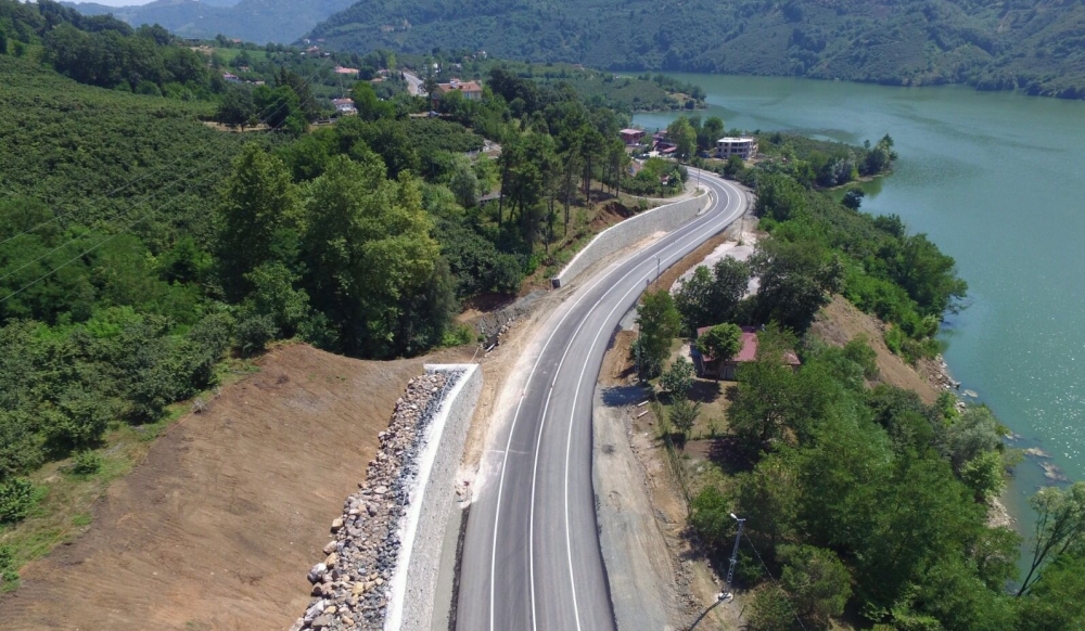 Samsun’da İlçeleri yakınlaştıran karayolu