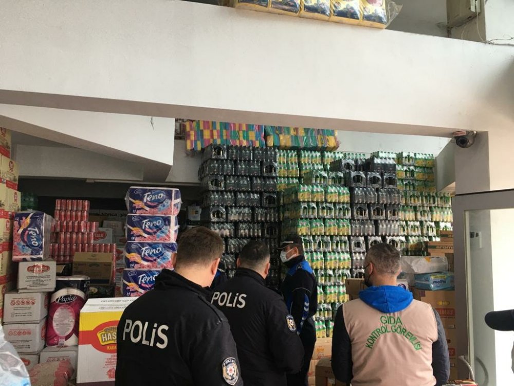 Samsun’da marketlere şok baskın