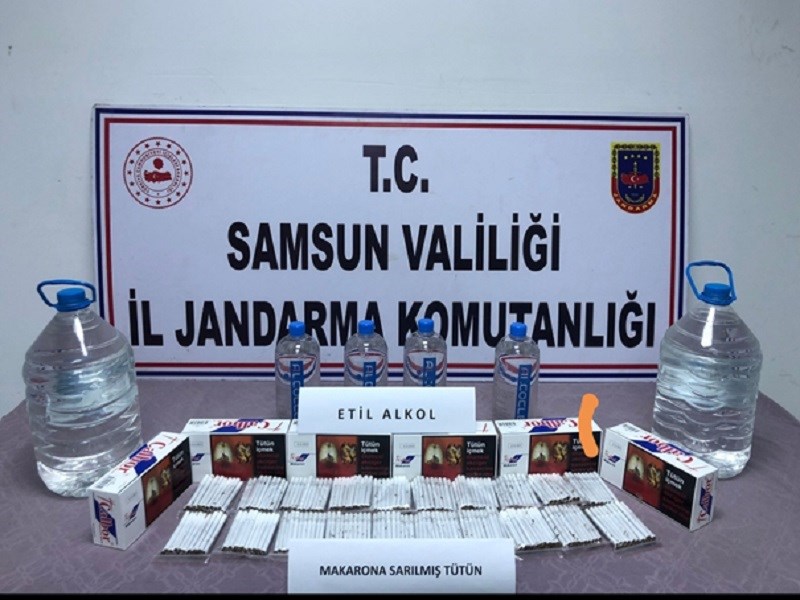 Samsun’da Uyuşturucu Madde ve Sahte İçki operasyonu