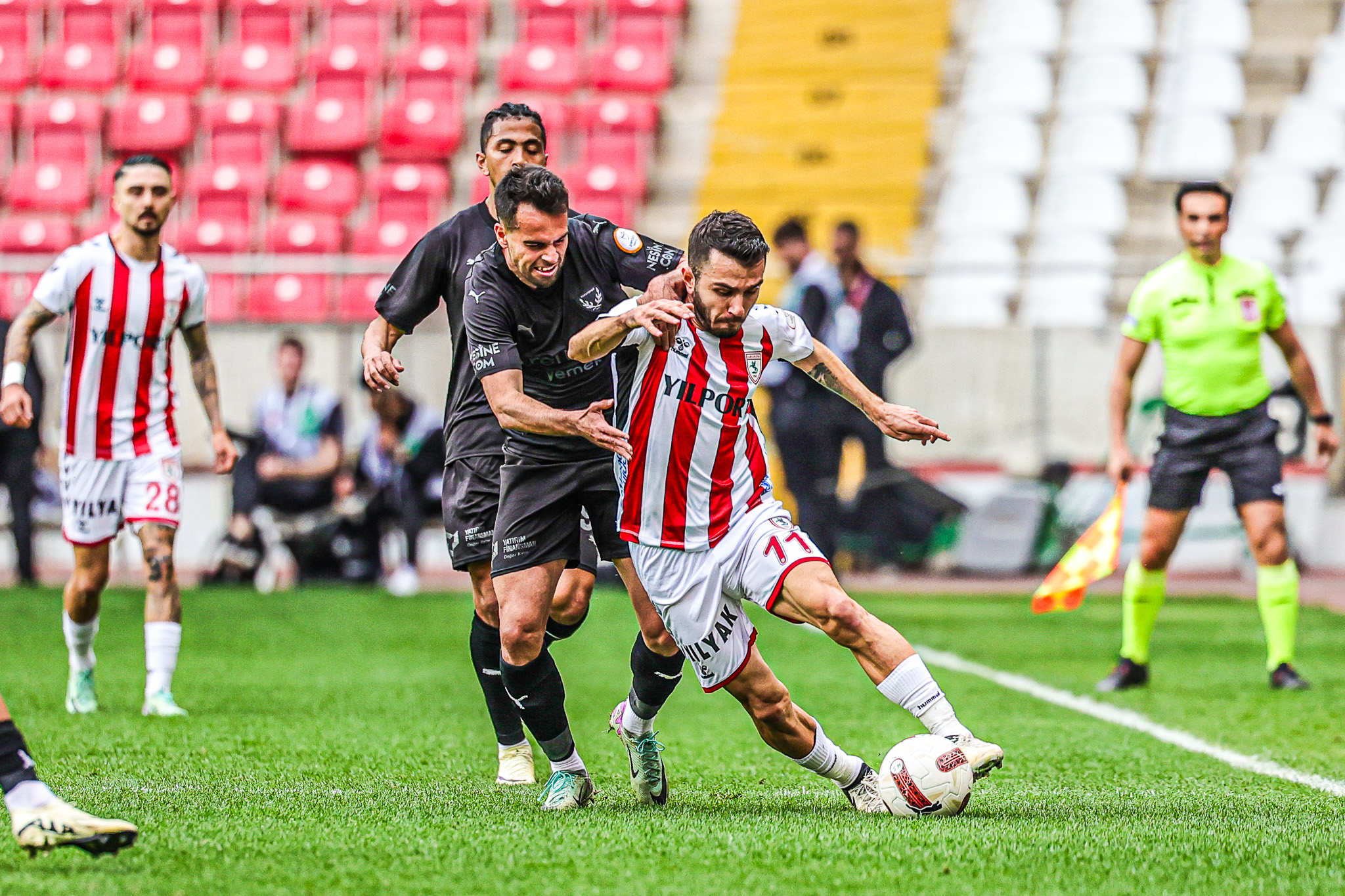 Samsunspor deplasmanda 3-0 yenildi