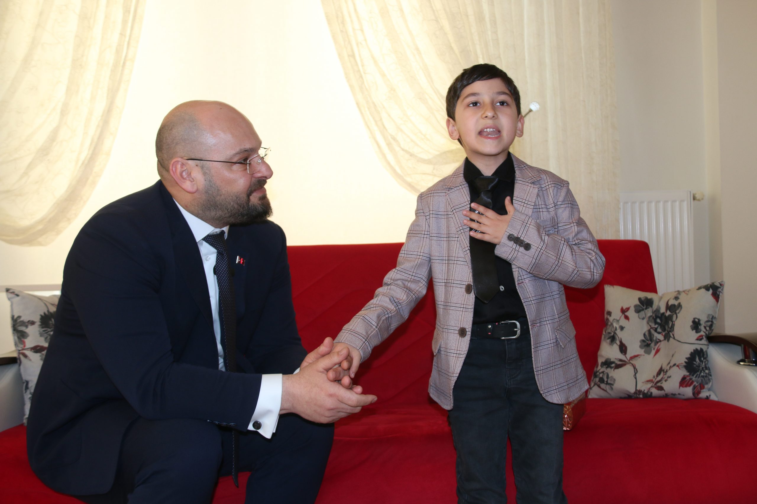 Türkel’den Ayaz Metin’e anlamlı ziyaret