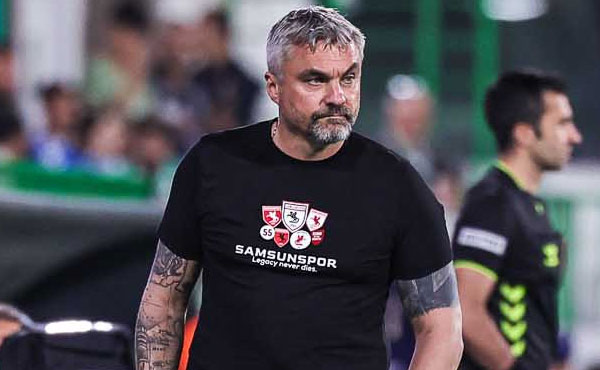 Samsunspor Teknik Direktörü Thomas Reis, şans yanımızdaydı