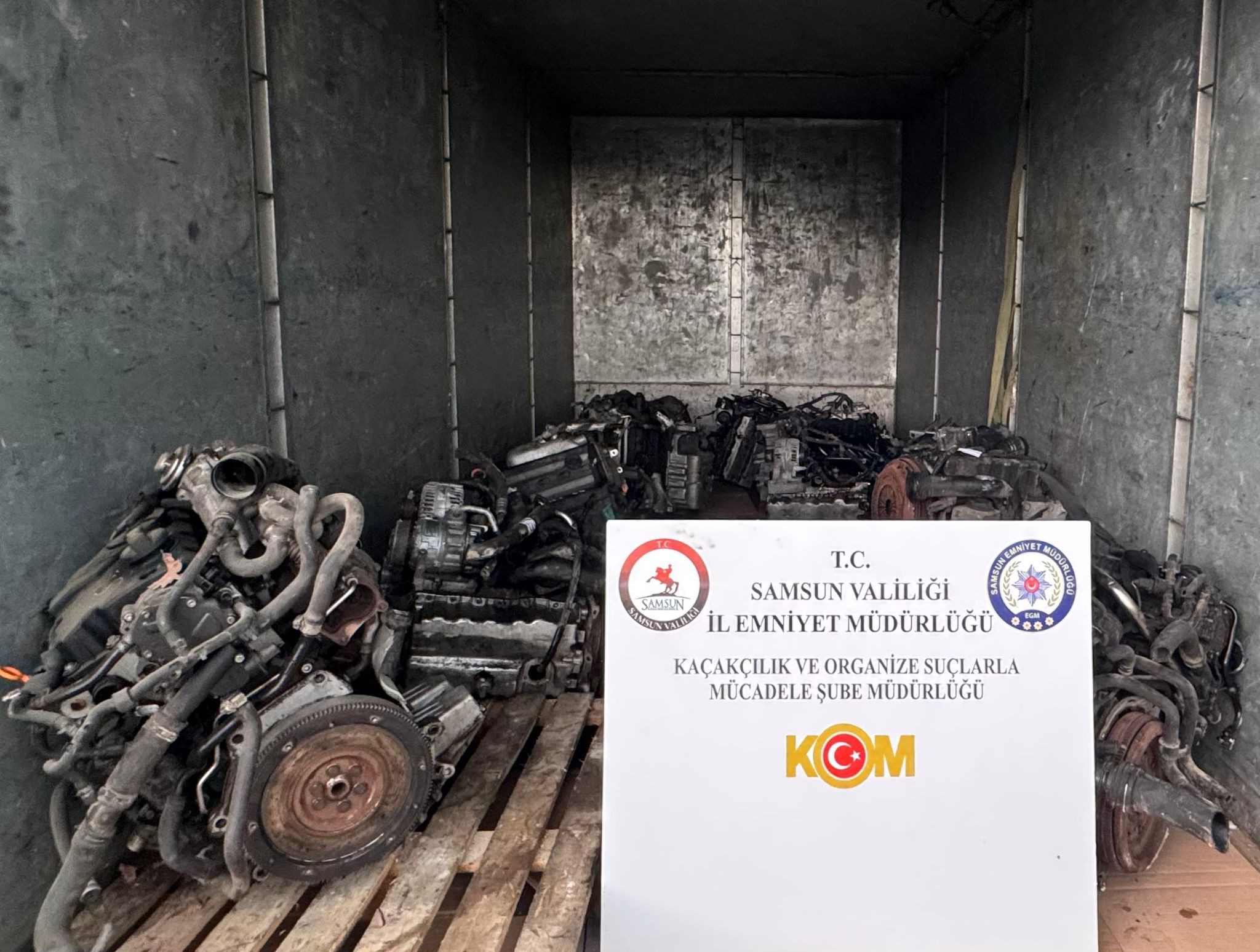 Samsun’da Lüks Motor Kaçakçılığına Büyük Operasyon
