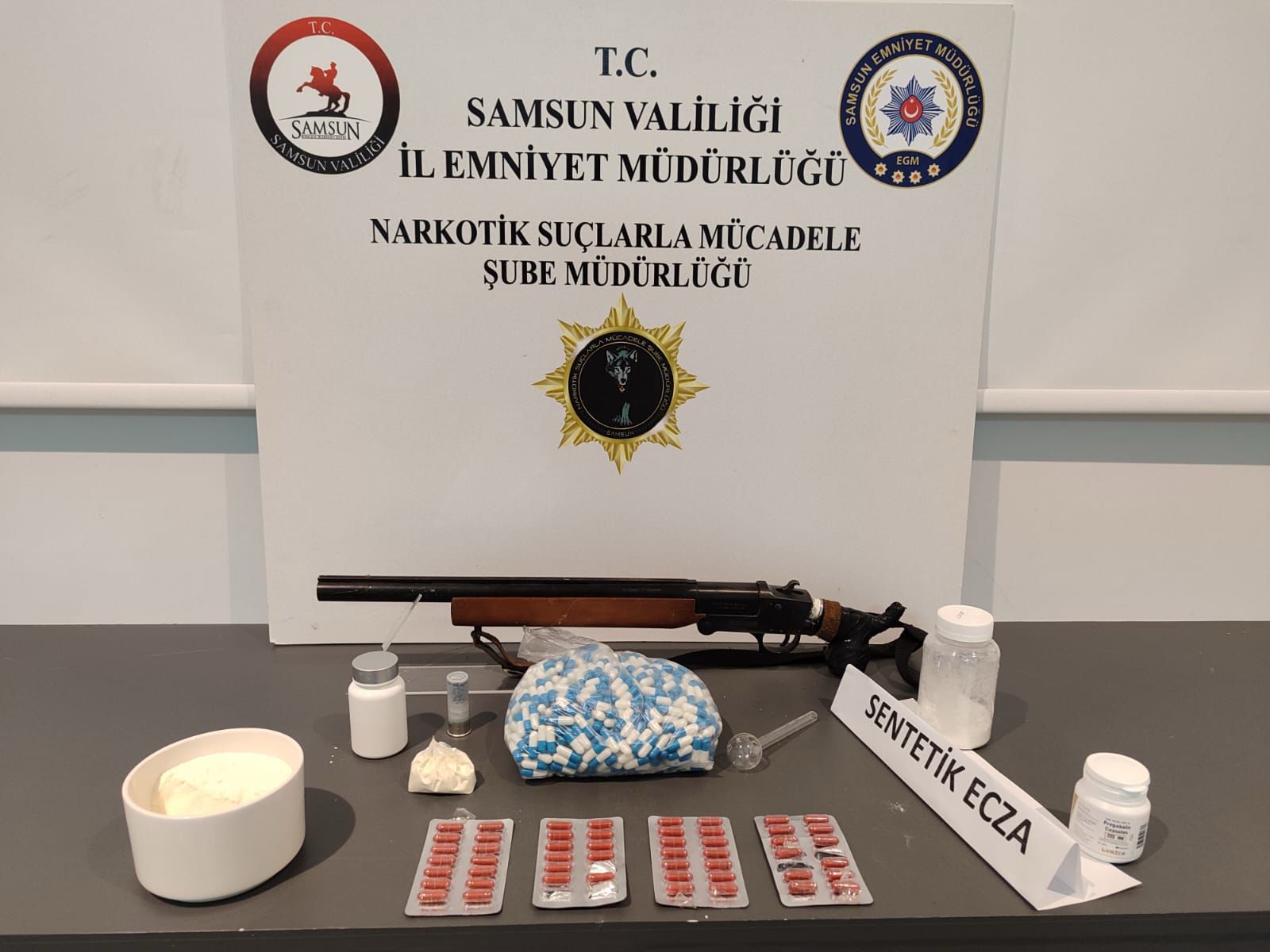 İlkadım’da Narkotik Operasyonu: Üç Şüpheli Gözaltında