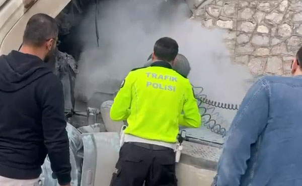 Samsun’da Polis Hızıyla Felaket Önledi