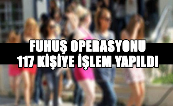 Samsun’da Spa ve Apartlara Fuhuş Operasyonu