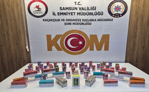 İlkadım’da kaçakçılık darbasi