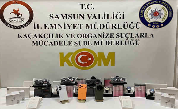 İlkadım’da Kaçakçılık Operasyonu: 2 Gözaltı